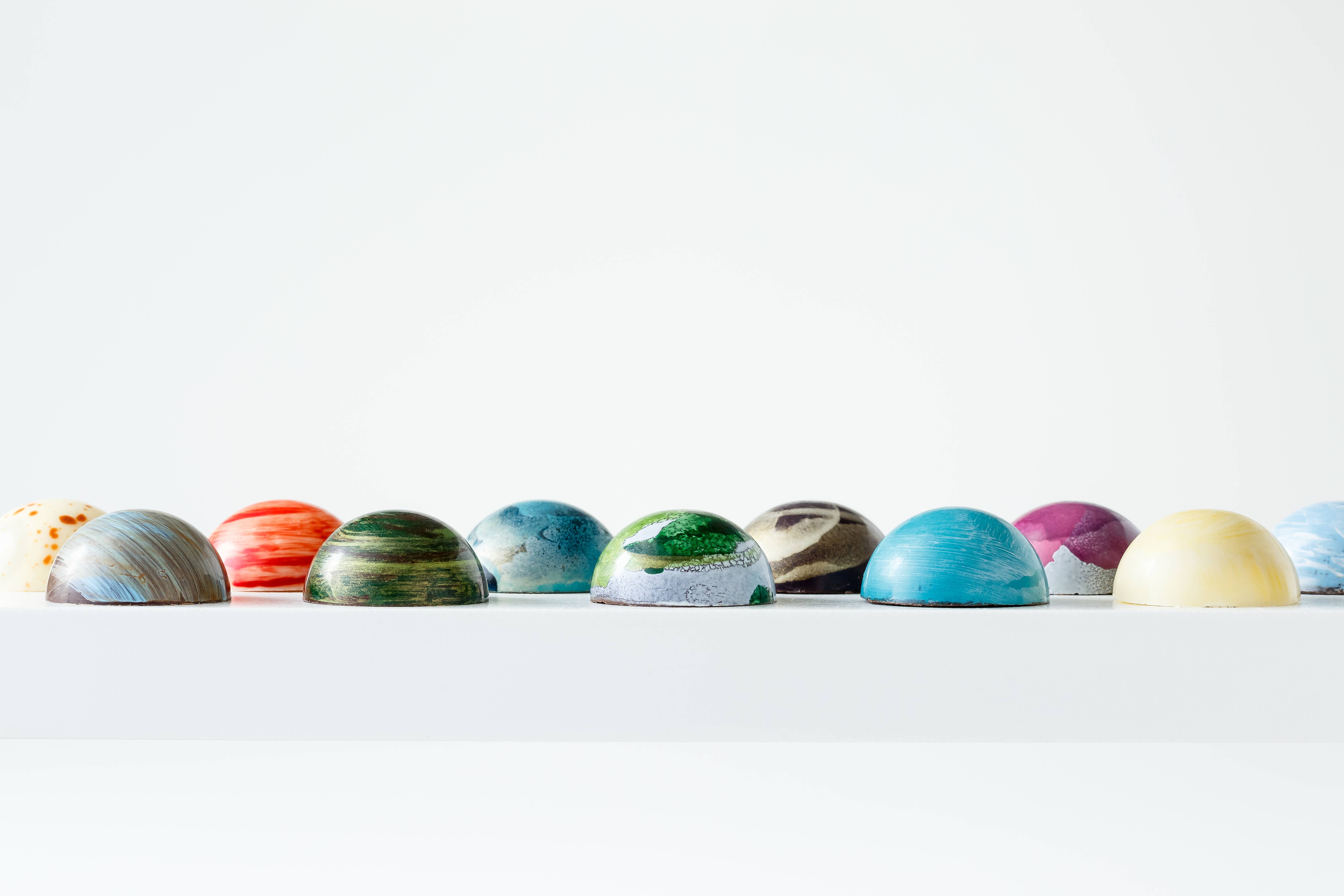 Sweet Bean - Wholesale Chocolate Box - 4pc Favor - Bite-Sized Bonbons1