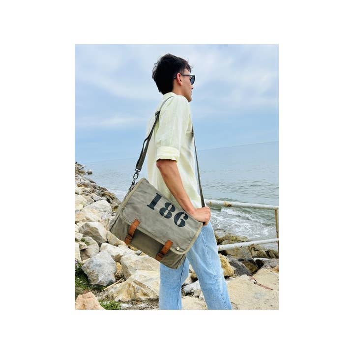 Casa Natura Design SL - Wholesale Shoulder Bag - Unisex - Vintage Messenger Bag SAMFORD XLBA084