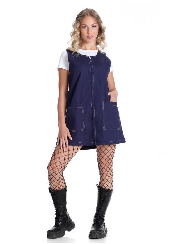 West Rose abbigliamento professionale – Engroshandel Jakke - Dame – Jennifer navyblå arbejdskjole4