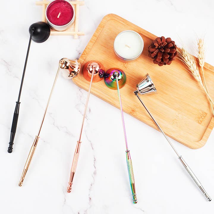 Candle Extinguisher - Bell Shape - Silver, Gold or Black for wholesale by Sostraw & SmartThings