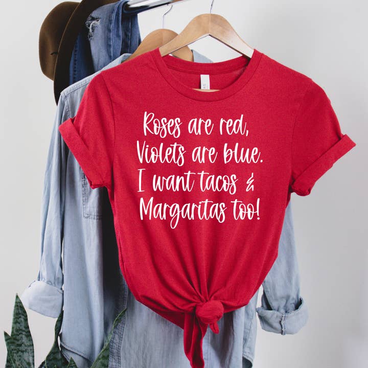 Les roses sont rouges - Tacos & Margaritas pour la vente par Sunfire Tees