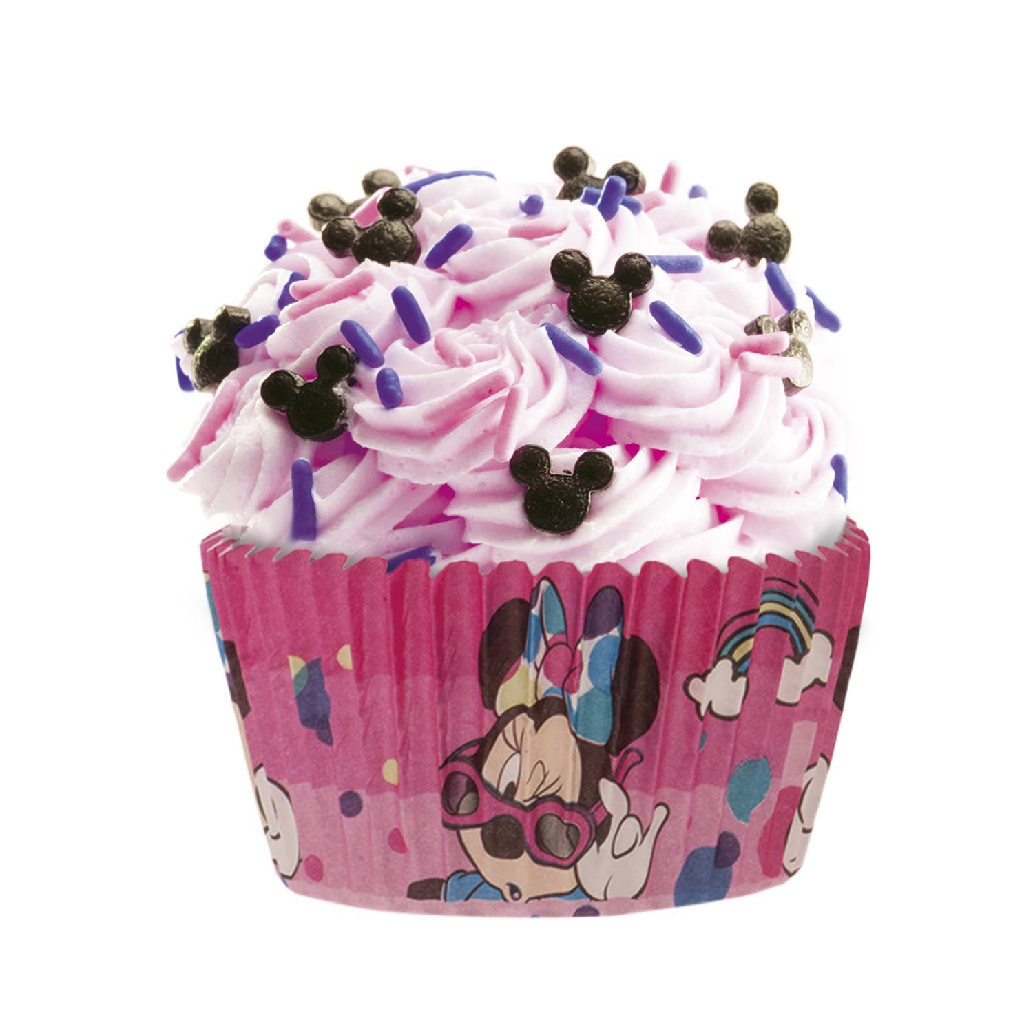 dekora - Wholesale Cupcake/Muffin Liner - BLISTER PACK OF 25 CUPCAKE MINNIE CAPSULES Ø 5CM H 3CM4