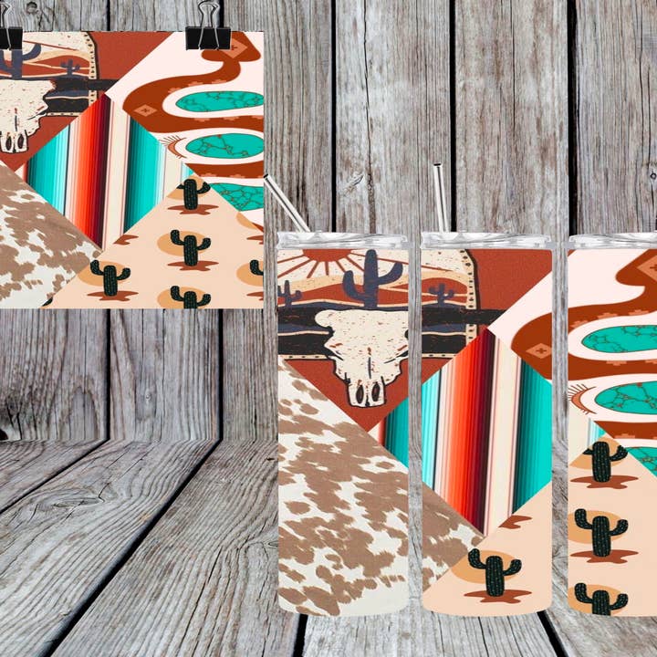 AZTEKERNES VESTLIGE TUMBLER for engroshandel hos Mama’s Grit and Grace