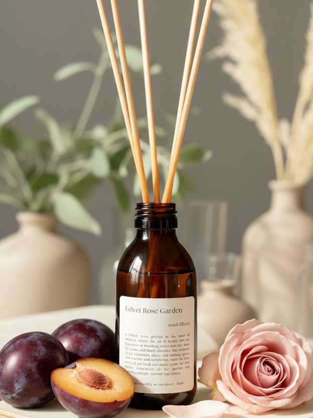 Velvet Rose Garden: Reed Diffuser for wholesale by Aroma Quartz Trade
