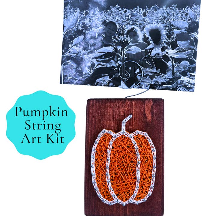 DIY Pumpkin String Art Kit – Rustic Fall Decor & Craft Kit for wholesale by Joyful Imperfectionz