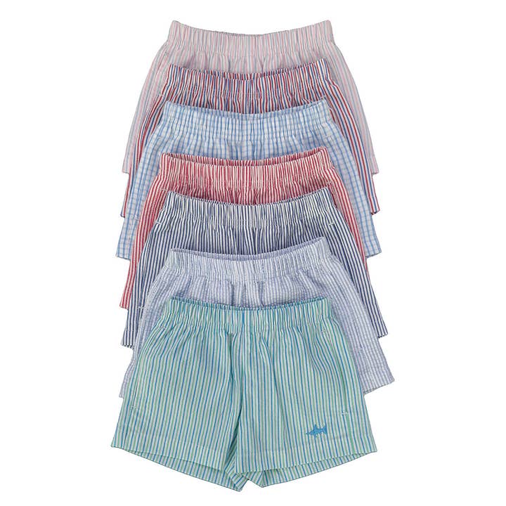 Saltwater Boys Company - Wholesale Shorts - Kids - Naples Seersucker Short