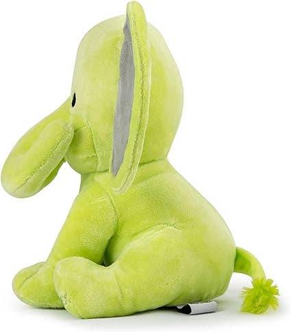 KINREX - Wholesale Stuffed/Plush Toy - Kids & Baby - Green Elephant Stuffed Animal – Stuff Animal Plush Toy 9"3