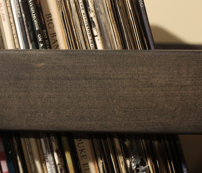 WickerWoodWorks - Vendita all'ingrosso Mensola freestanding - Il Deluxe Jr. Archiviazione di dischi in vinile6
