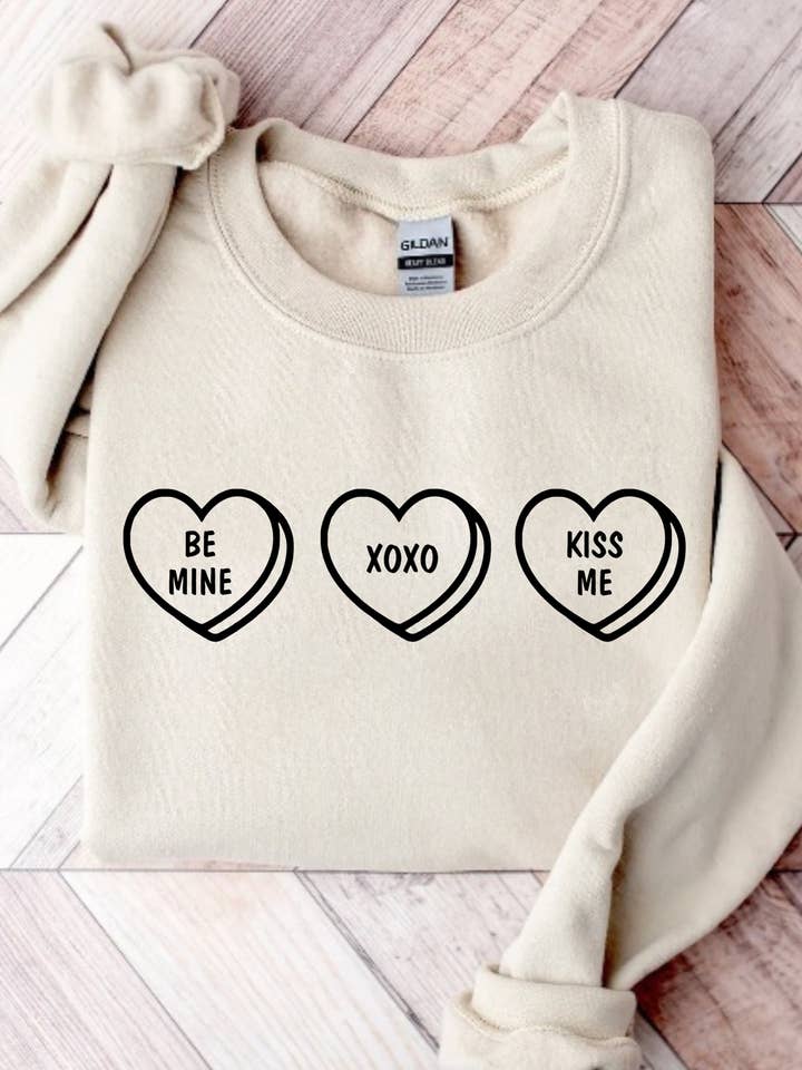 Sweethearts Sweatshirt zum Valentinstag für den Großhandel von Desert Raine