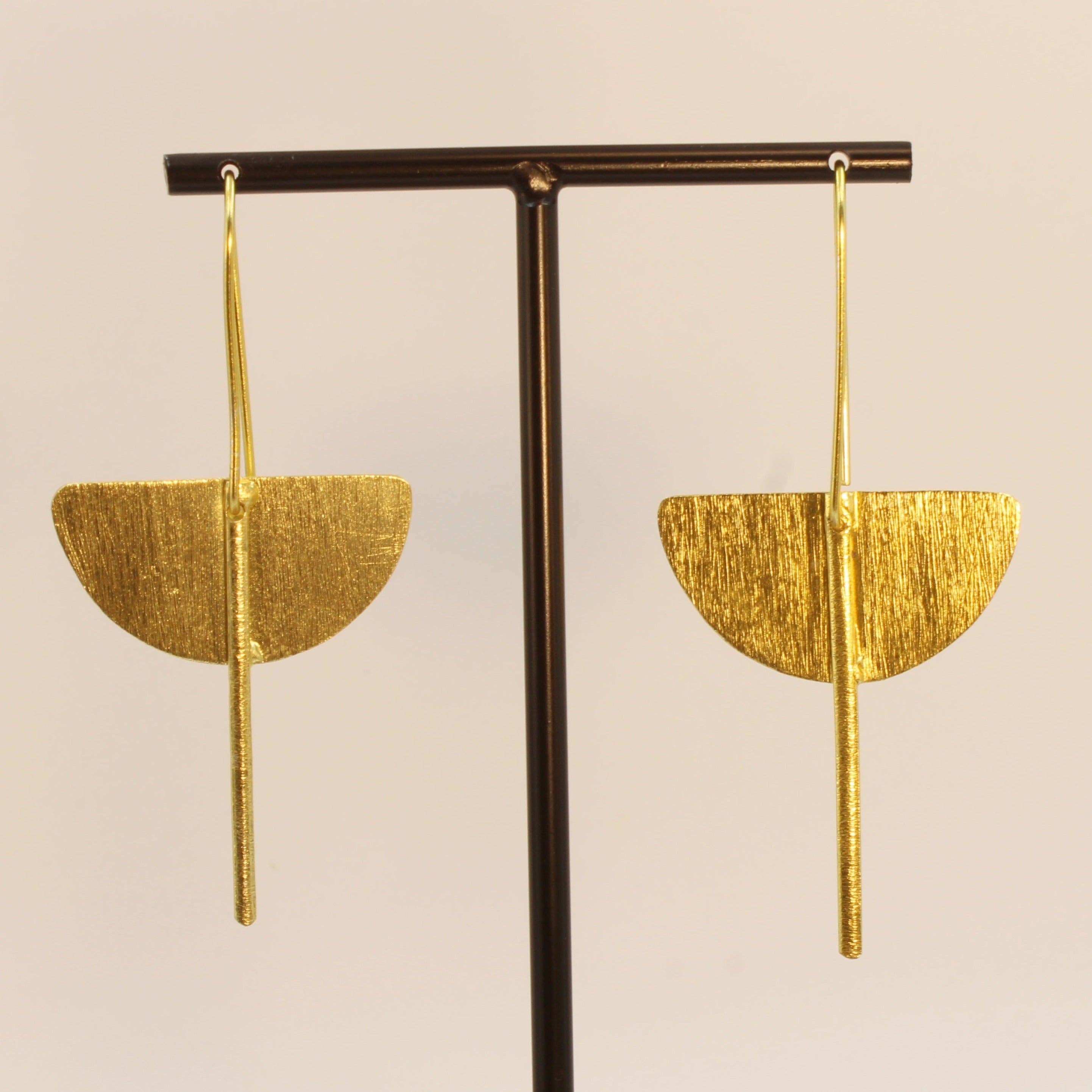 LA MAR - Wholesale Dangle Earrings - MERIDIANA gold-plated earrings5