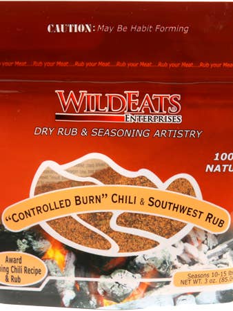 Wildeats Controlled Burn Chili Blend - 3 oz for wholesale by Golden West Specialty Foods