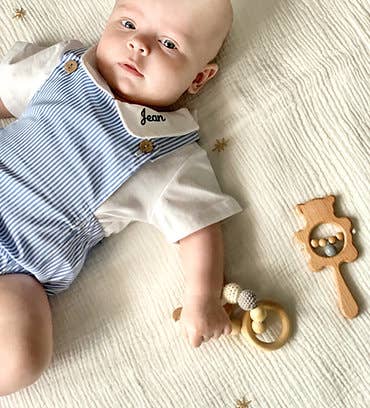 Maison Pioline – Großhandel Bekleidungsset – Baby – Personalisierbarer Baby-Strampler und Body2