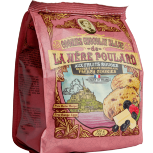 Biscuiterie La Mère Poulard - Wholesale Cookie - SOFT POUCH OF WHITE CHOCOLATE CHIPS RED FRUITS 200G0