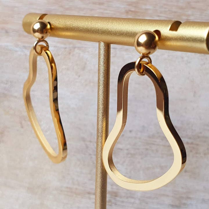 Women's Gold-Plated Earrings Christmas Gift Jewellery for wholesale by Venus Paris