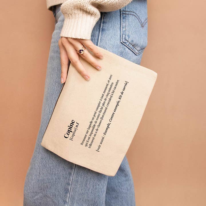 Beige Grande trousse définition Copine en vente sur Faire1