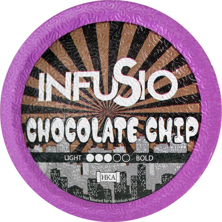InfuSio Chocolate Chip K Cups 96 Count for wholesale by Lumina Global, Inc