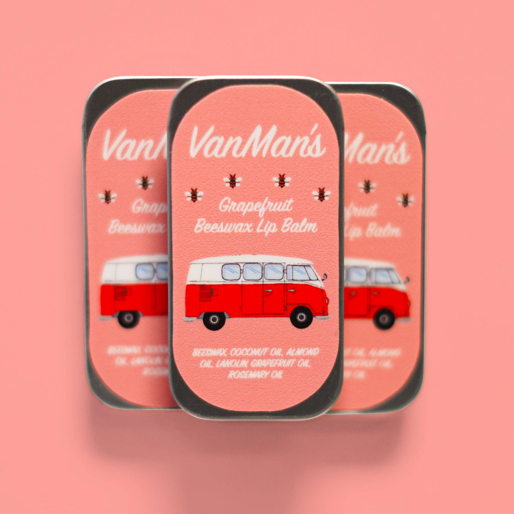 The VanMan Company - Wholesale Lip Balm - VanMan's Beeswax Lip Balm (Copy)4