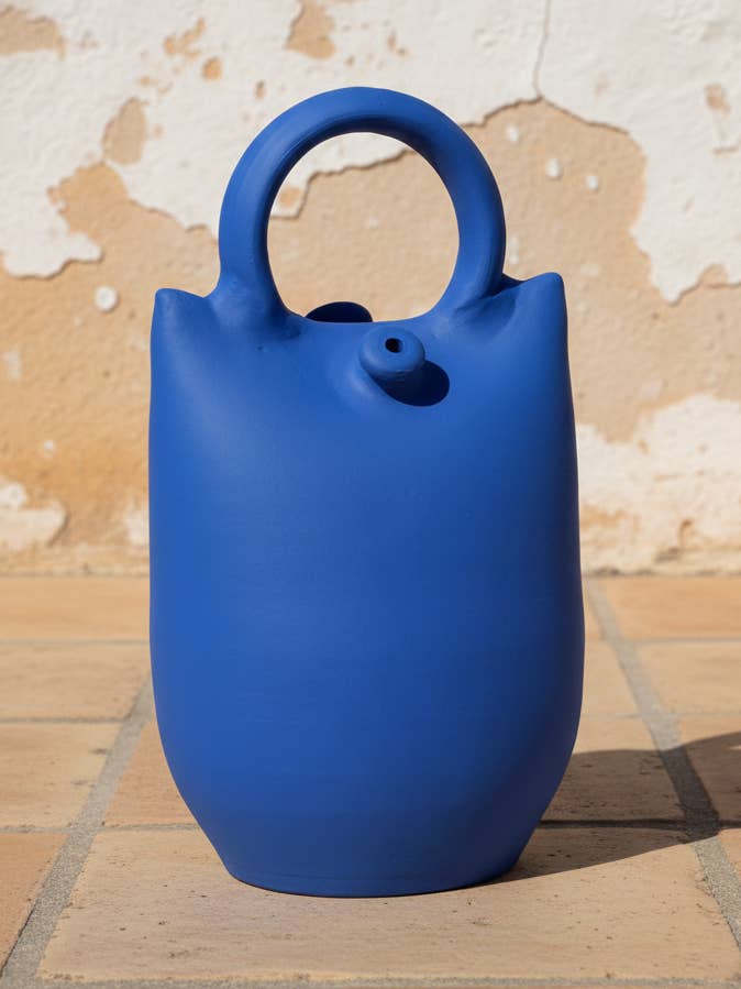 Bursa Bleu Botijo pour la vente par Alfarería La Navà