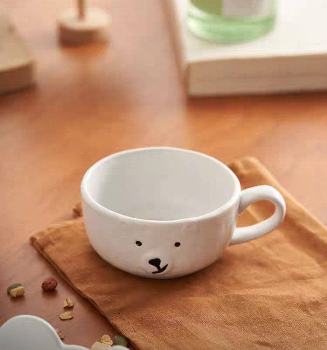 Green Pastures Wholesale – wholesale Kaffekoppar – Söta koppar och muggar i keramiken formade som griskulting och björn6