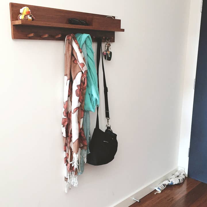 Woodyoubuy - Wholesale - Coat Rack Entryway Organiser With Mail Holder1