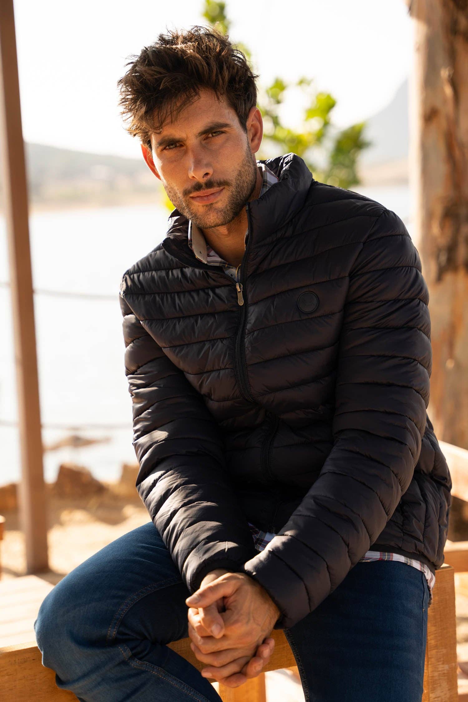 Custi Mikelo: Men's Clothing & Christmas Gifts - Wholesale Puffer Jacket - Men's - Hunting Green Padded Jacket2