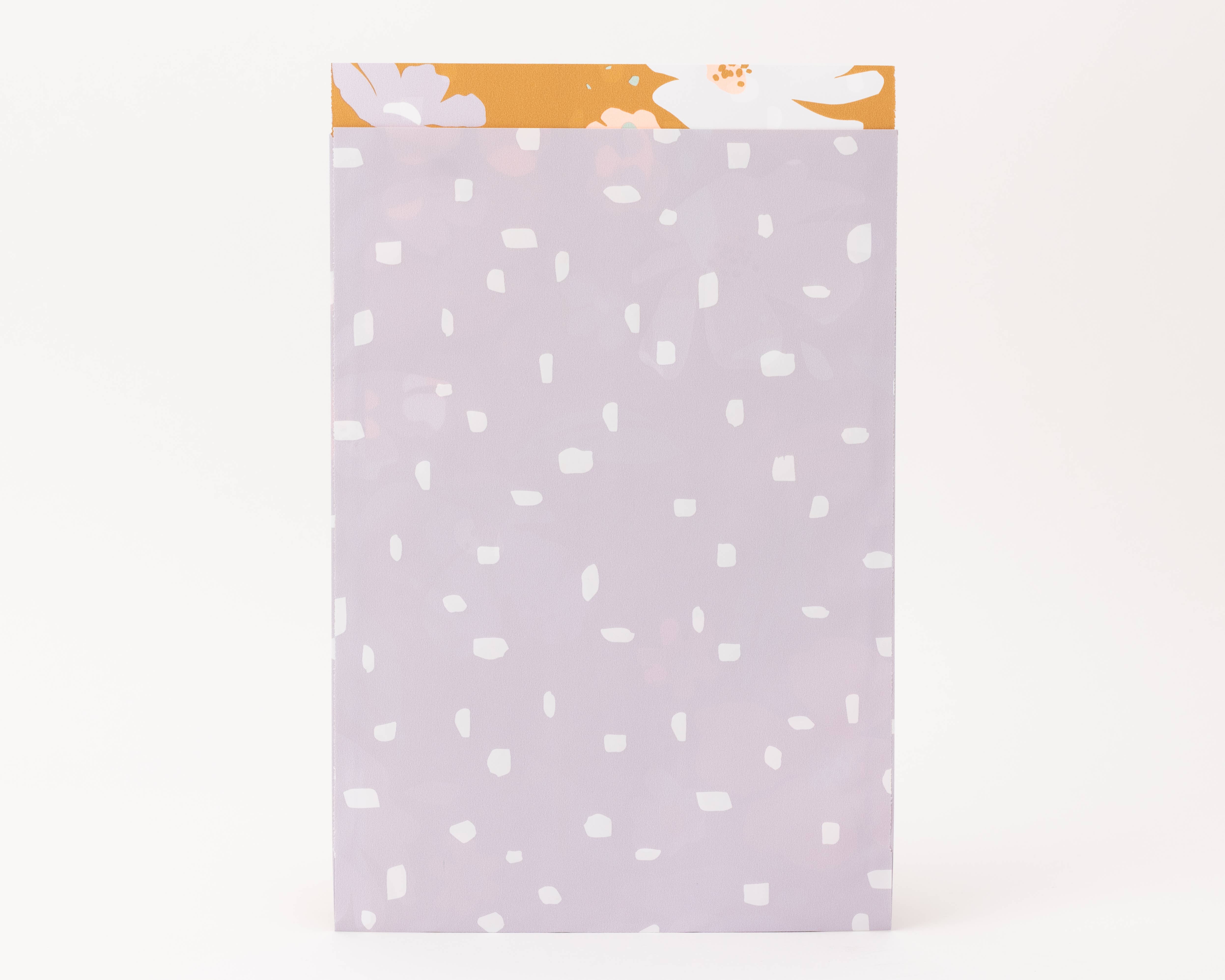 liebevoll verpackt - Vendita all'ingrosso Buste regalo - Minimalismo dei sacchetti di carta, lilla2