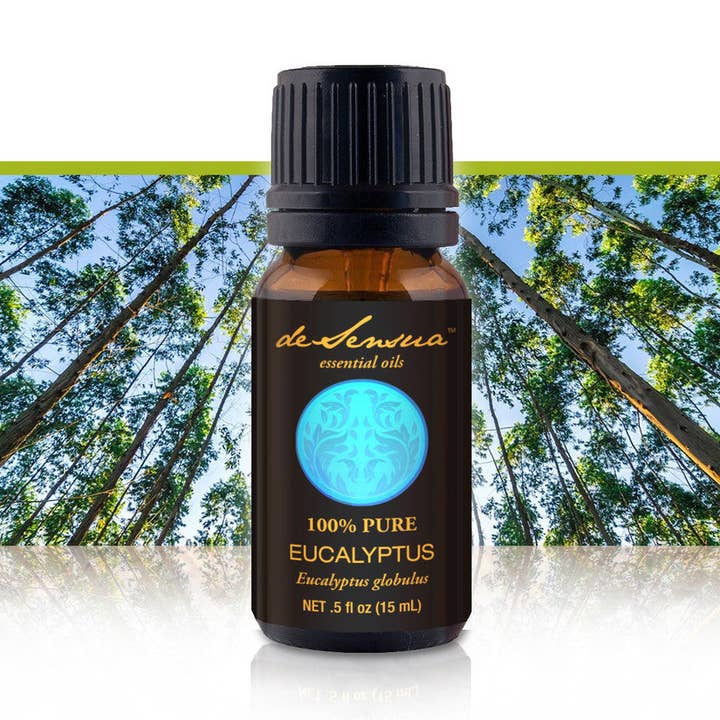 HUILE ESSENTIELLE D'EUCALYPTUS, d'une pureté prouvée à 100 %, la plus populaire pour les problèmes respiratoires, les douleurs musculaires et la purification de l'air pour la vente par deSensua Oils