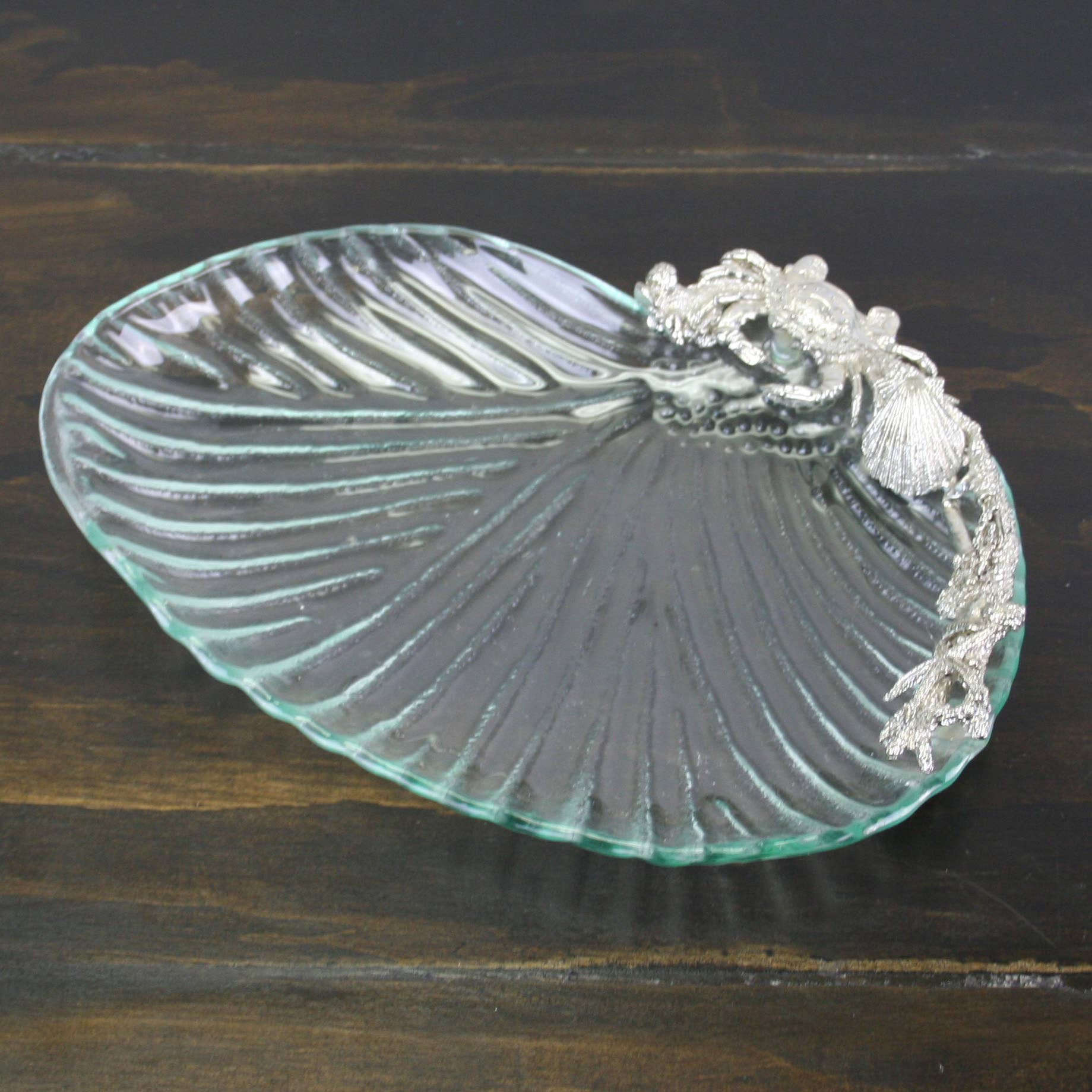 Housewares & Tabletops by Contrast Inc. - Wholesale Decorative Tray - Tray with Shell/Coral9