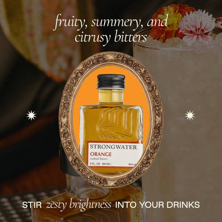 Strongwater - Wholesale Bitters - Orange Cocktail Bitters1