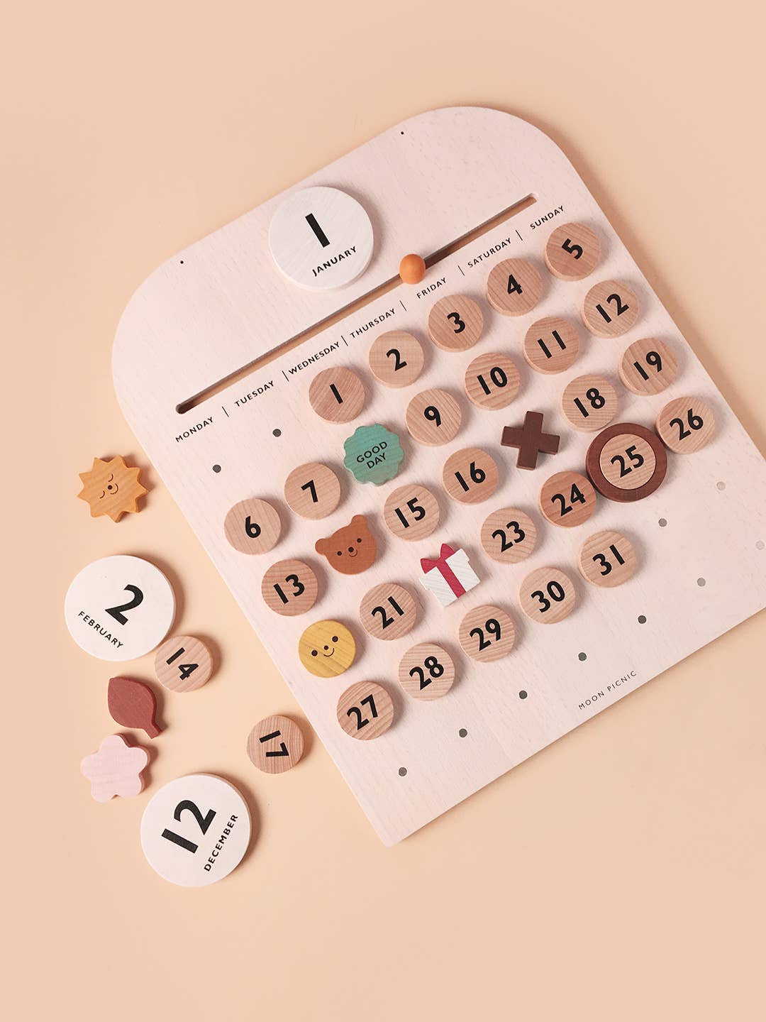 Living Refinery – wholesale Kalender - Barn och baby – Moon Picnic - Mitt eviga kalender2