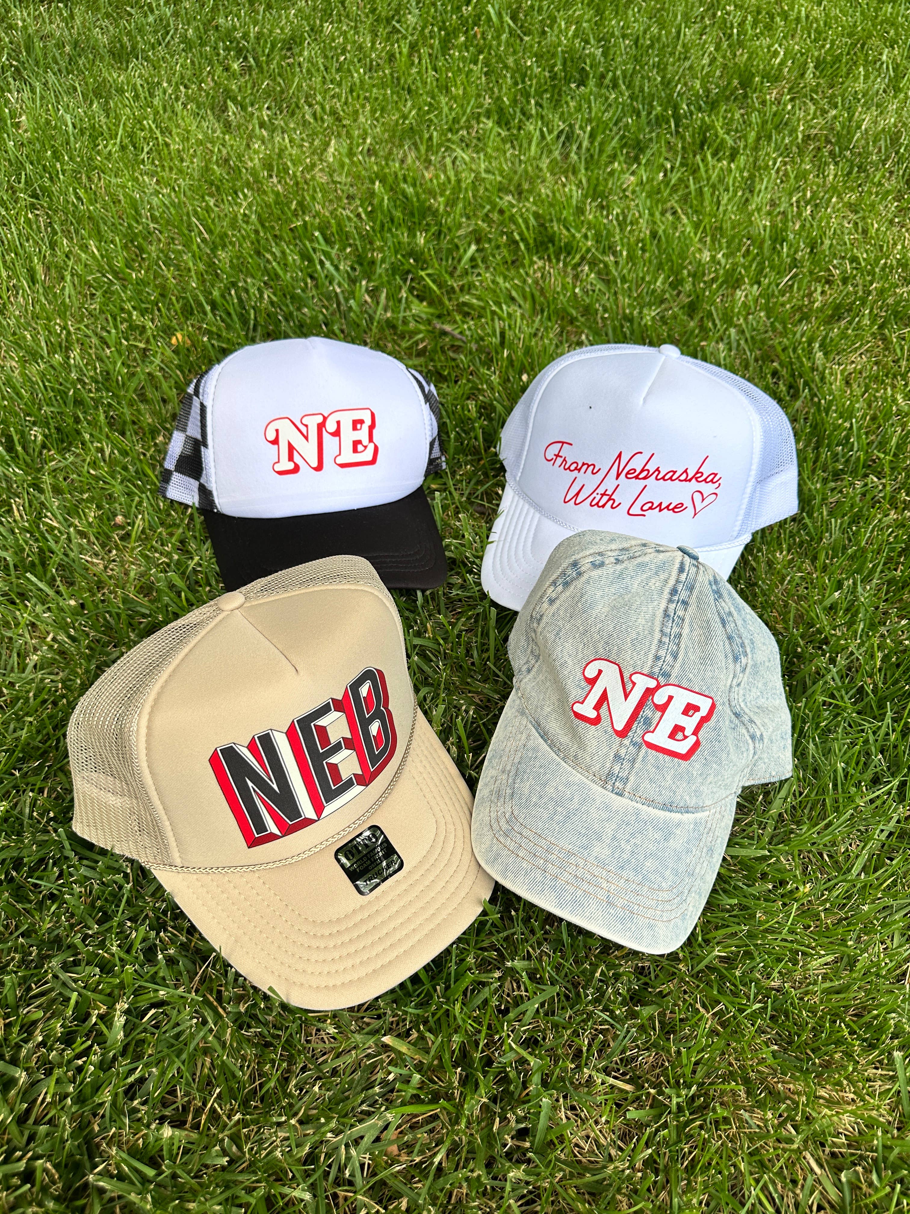 The Cold Hearted Collective - Wholesale Trucker Hat - Unisex - NEB Nebraska Trucker Hat 2