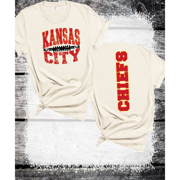 A Blessed Texas Mess Boutique - Wholesale T-Shirt (Graphic) - Unisex - Chiefs Kingdom Gear Your Ultimate Kansas City Shop