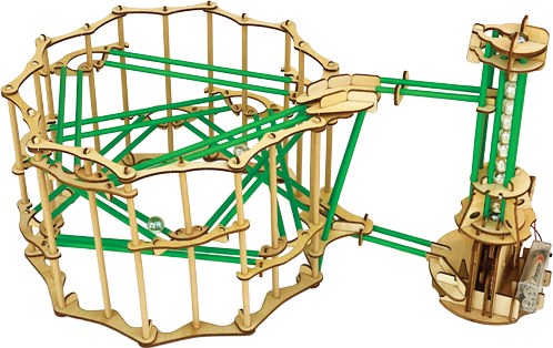 Cheatwell Games – wholesale Board game – Engenius: Helix Marble Run1