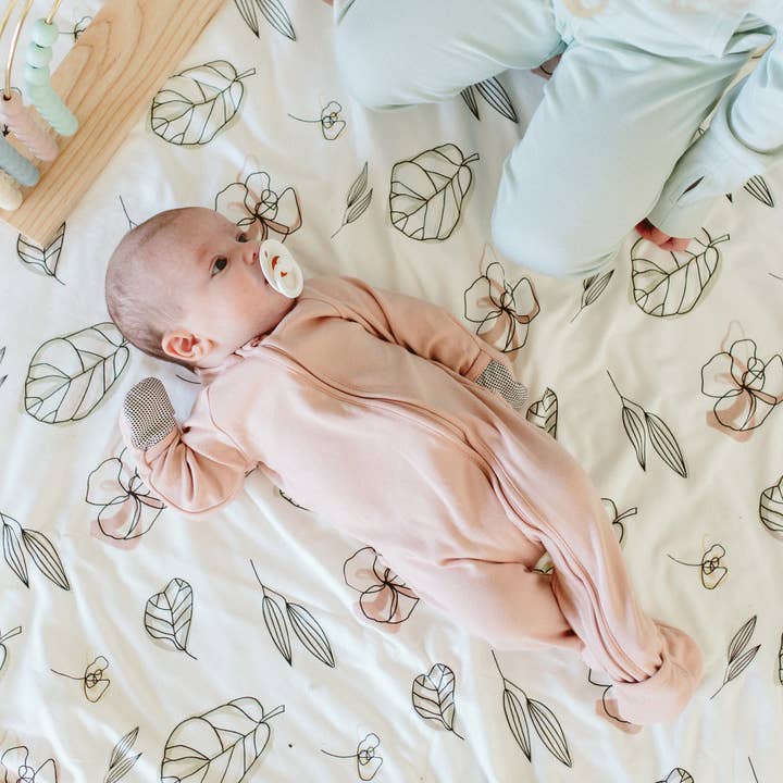 goumikids - Wholesale Sleepsuit - Baby - Grow With You Footie - Rose2