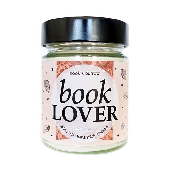 Book Lover | candle for wholesale by Nook & Burrow