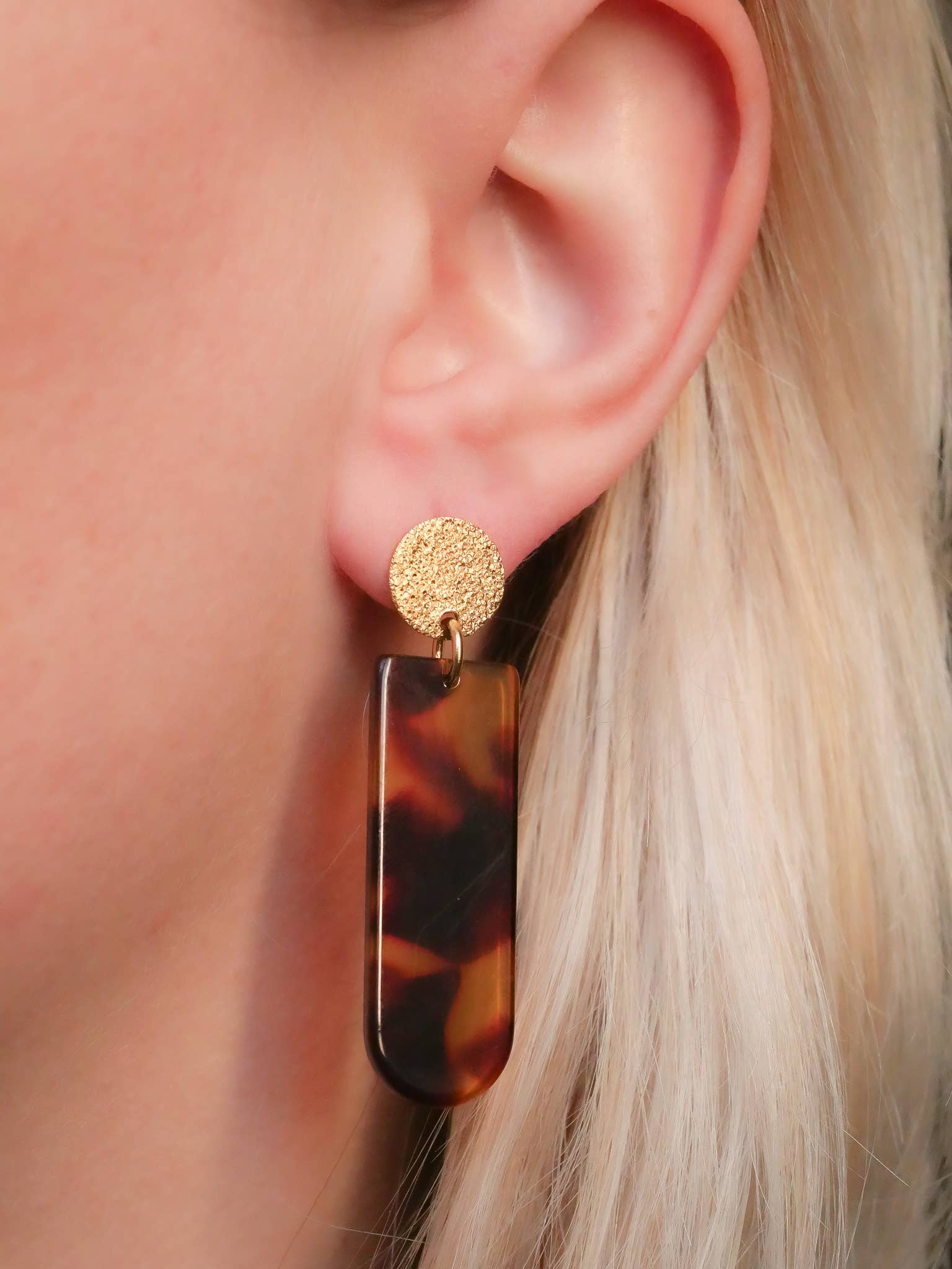 Azeria Création - Vente Boucles d'oreilles pendantes - Boucles d’oreilles Lia3