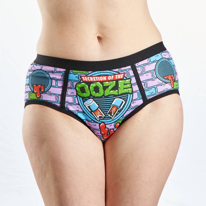 Harebrained! - Wholesale Underwear - Women's - Secretion of the Ooze Period Panties