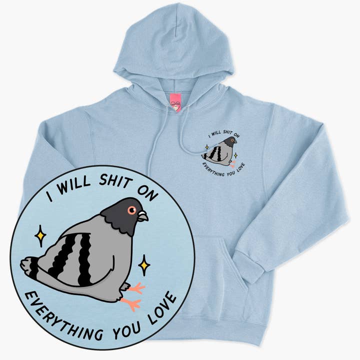 Hoodie Pigeon Poo (Unissex) por atacado de SassySpud