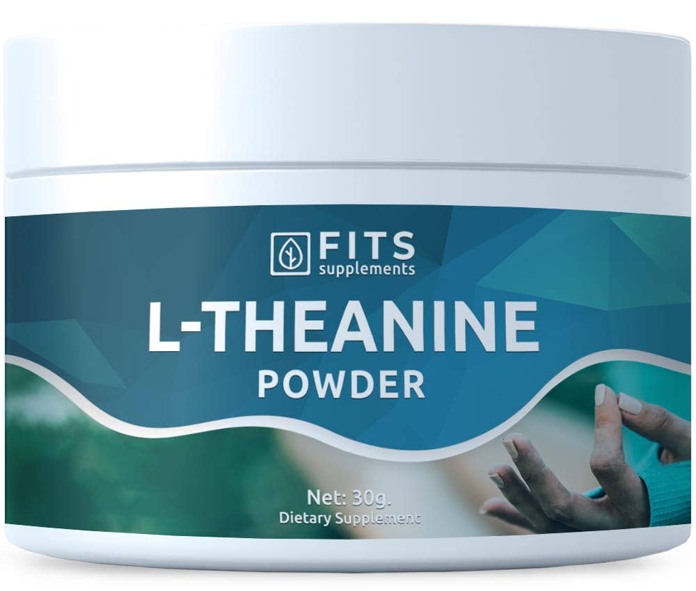 FITS - Vente Poudres protéinées/superaliments - Poudre de L-Théanine 30 g0