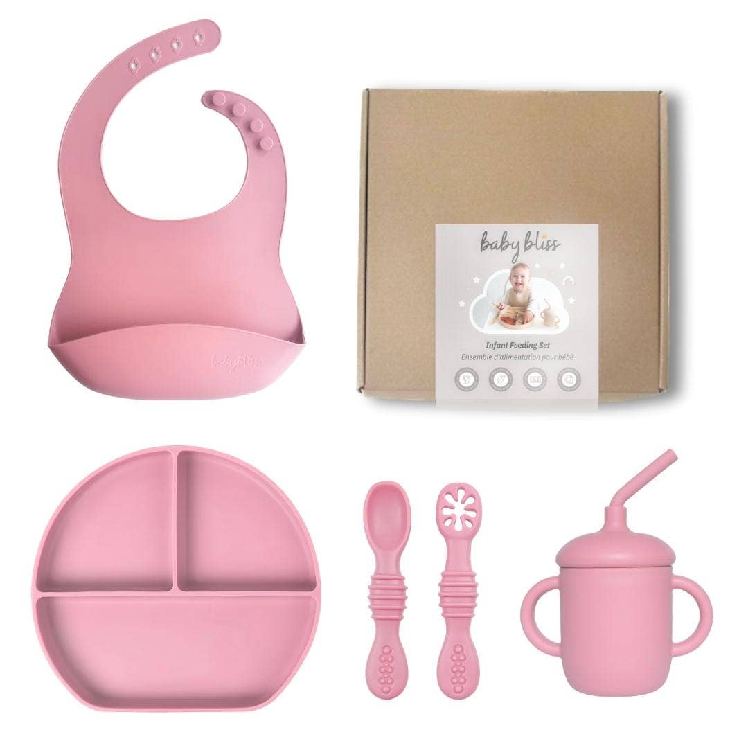 Baby Bliss - Wholesale Feeding Set - Baby - Infant Feeding Set, Baby Mealtime Gift Set with Box1