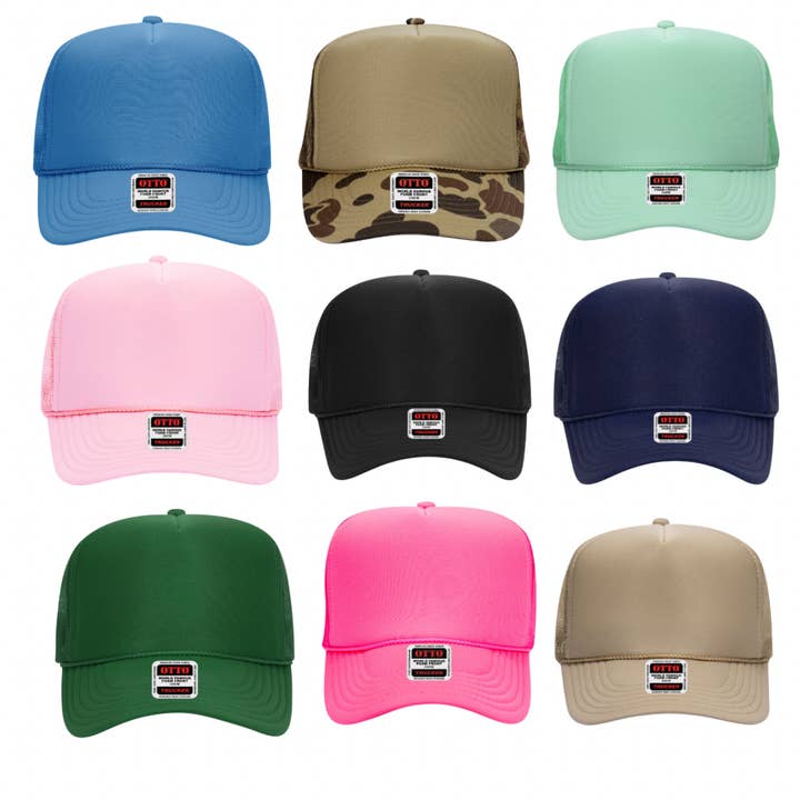 Mint & Honey - Wholesale Trucker Hat - Unisex - LOCAL Oyster Shell Trucker Hat5