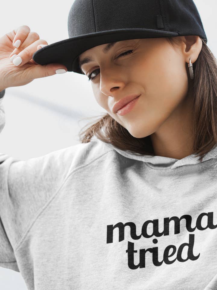 Mama Tried - Sweat à capuche femme pour la vente par Smart Ass Shirts
