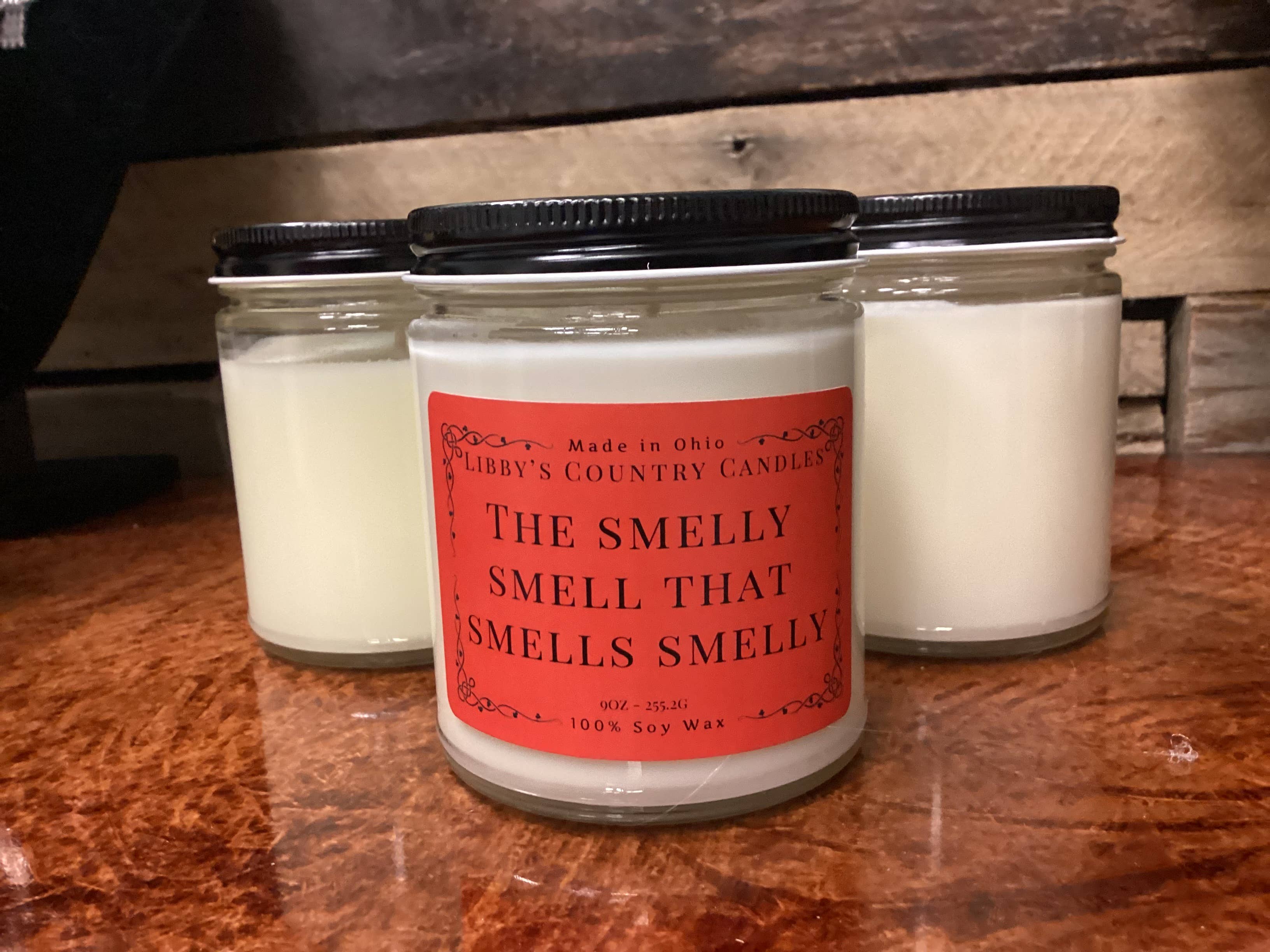 Libby's Country Candles LLC - Vente Bougie en bocal - Bougies de 255 g avec phrases humoristiques11