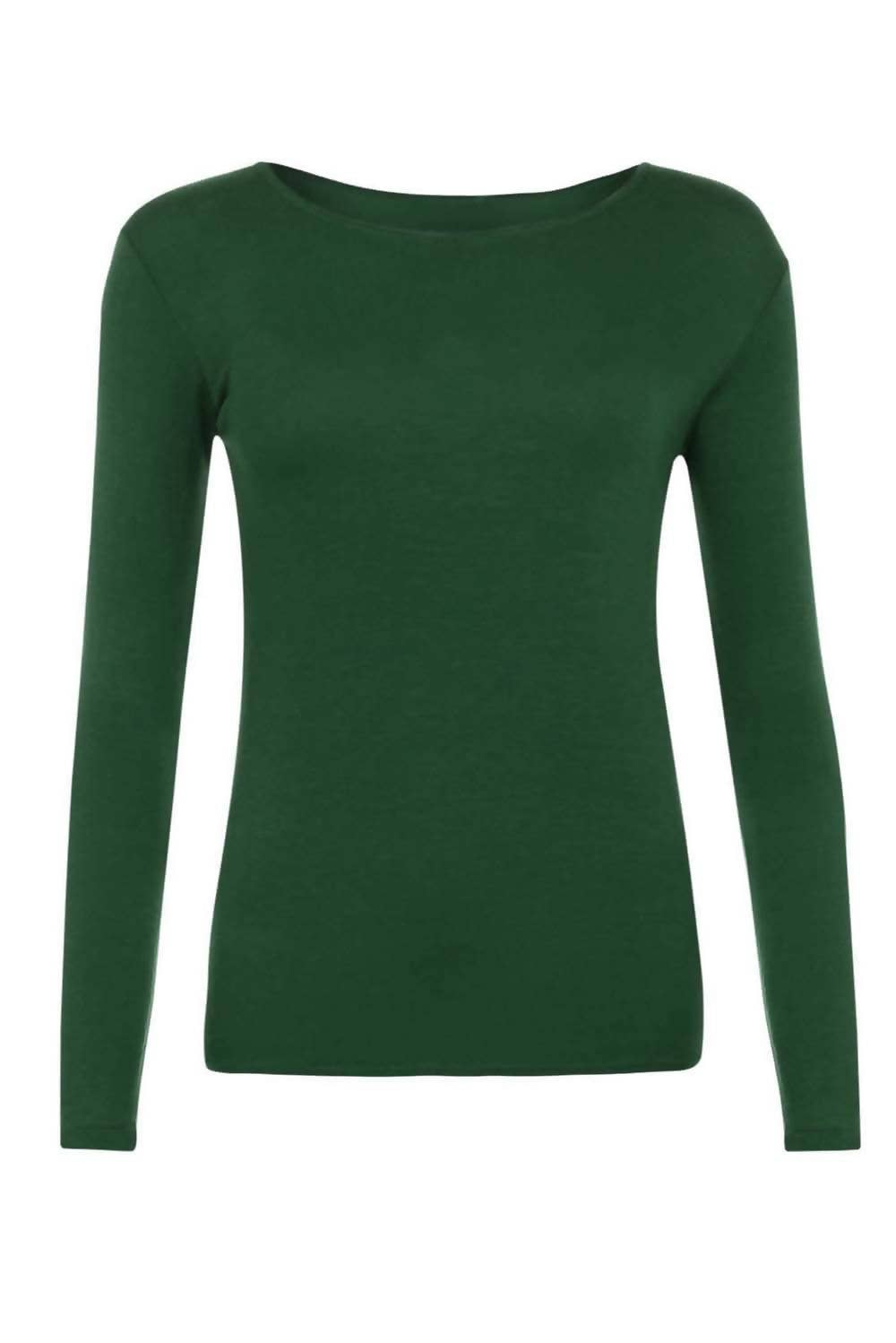 Multi Colored PLAIN VISCOSE LONG SLEEVES TOPS for wholesale on Faire4