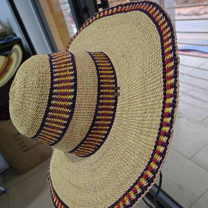 Sombrero Bolga - Atebubu para venta al por mayor de MadeinGhanaShop
