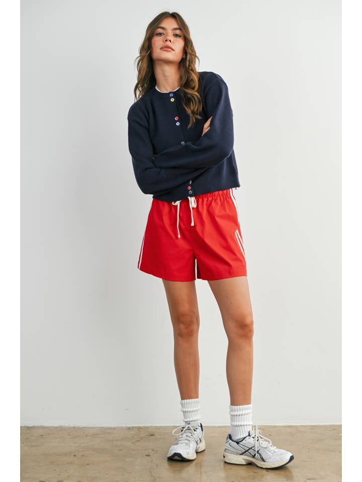 BUTTERMELON - Wholesale Cardigan - Women's - Long Sleeve Buttoned Cropped Cardigan - BMC790641