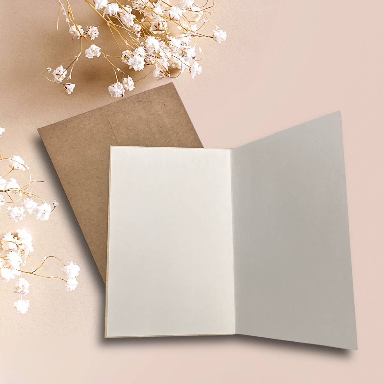 Alicia's Wonderland - Wholesale Mother's Day Card - Fawn & Doe Wood Greeting Card | Greeting Card for Mom1