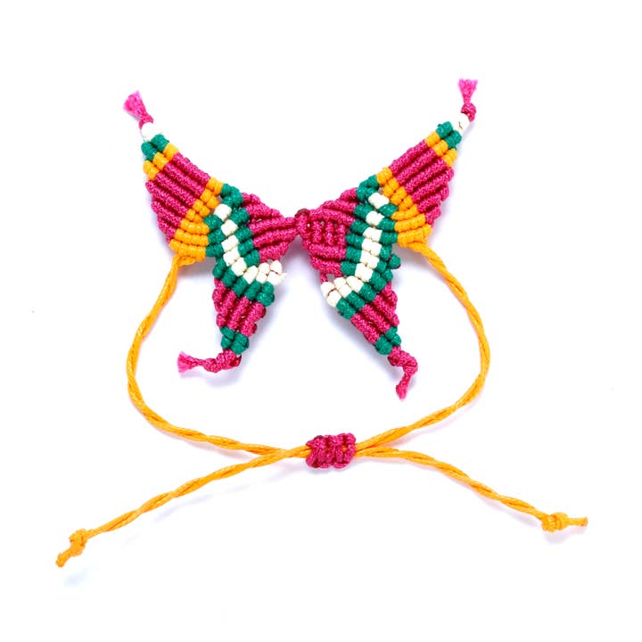 Kids Butterfly Anklet for wholesale by Peppercorn Kids
