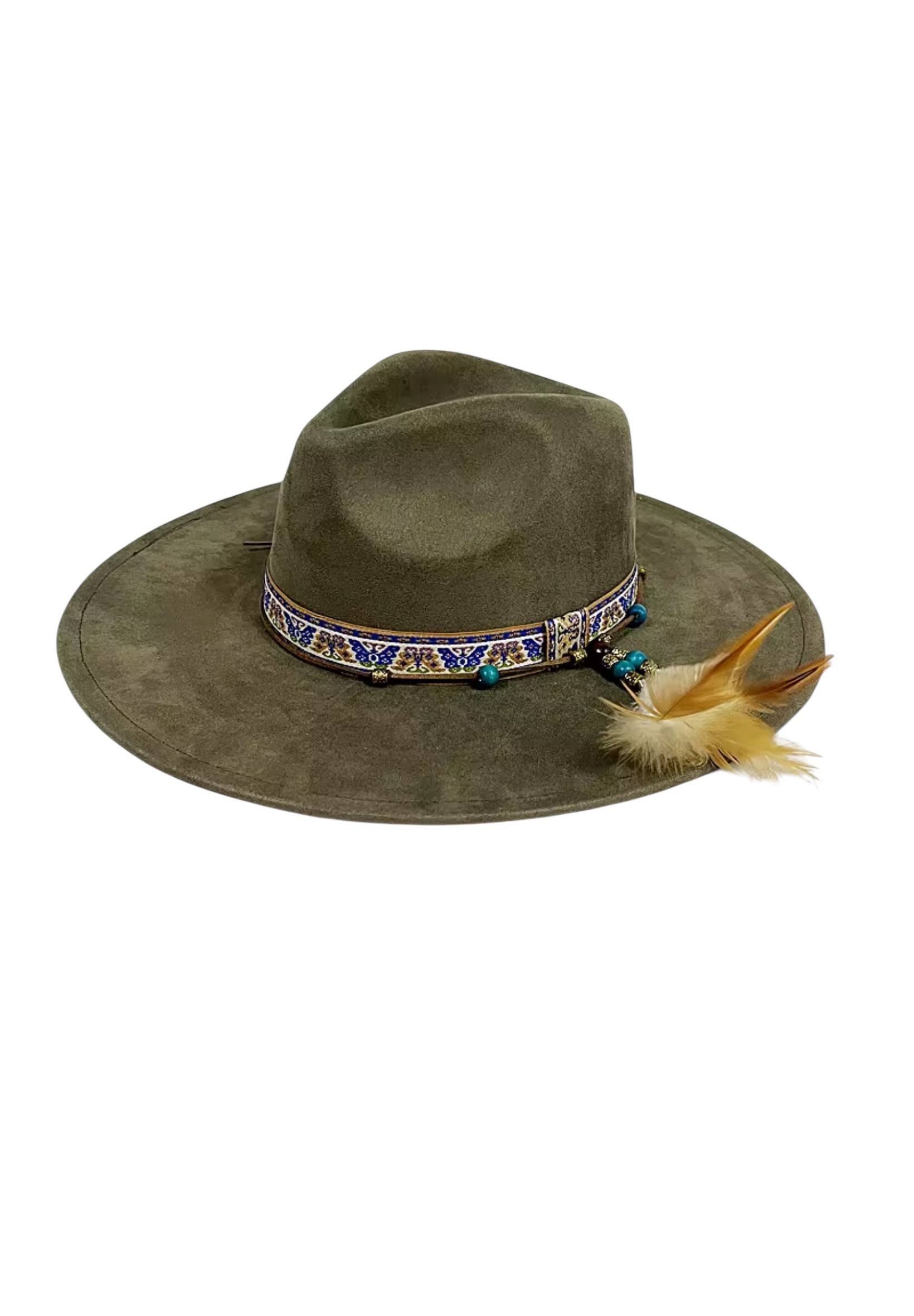 Wild Indigo - Wholesale Fedora - Women's - Sundance Western Boho Hat Cowboy2