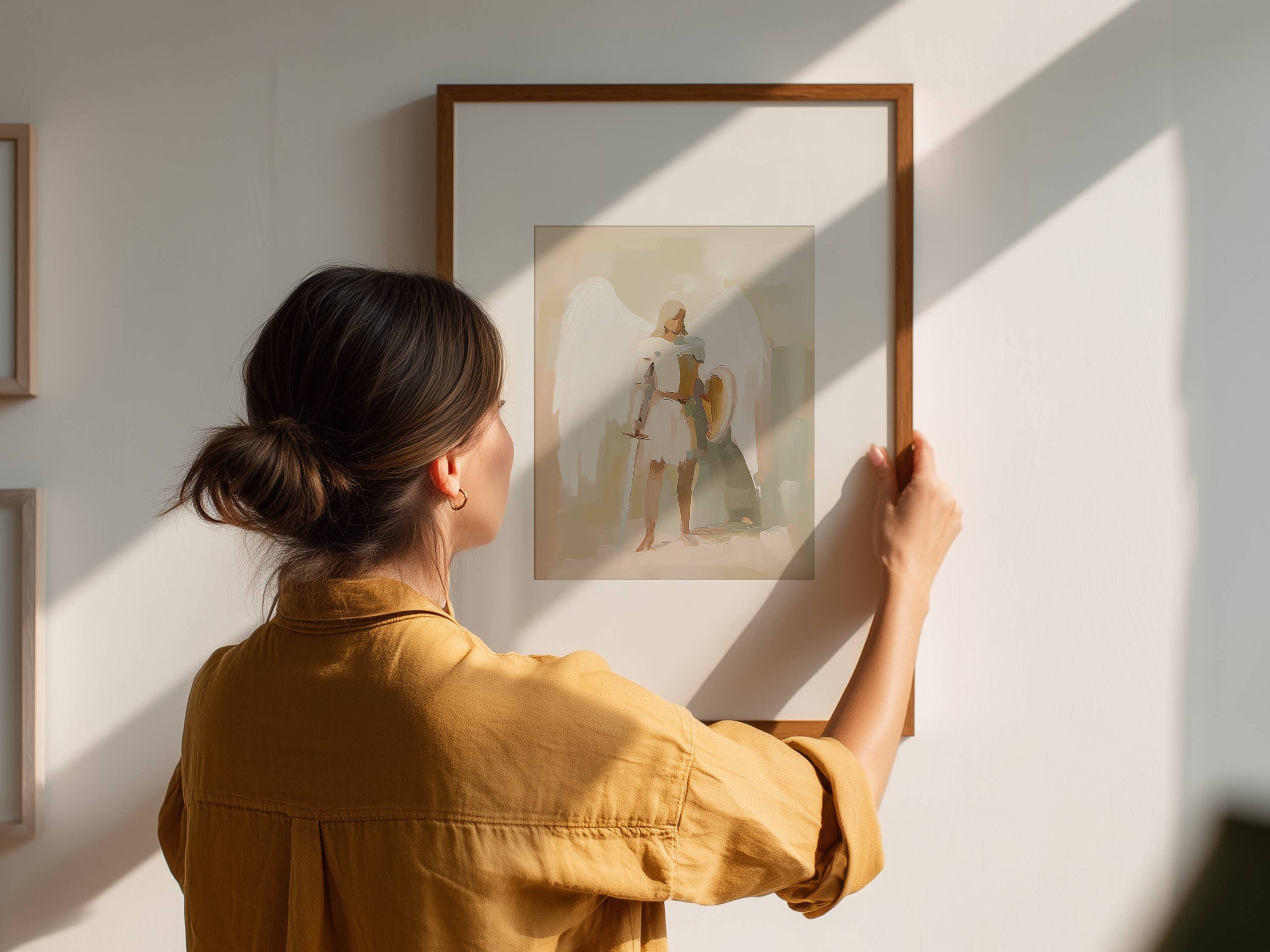 Reap+Sow - Wholesale Art print - St Michael the Archangel modern art print8